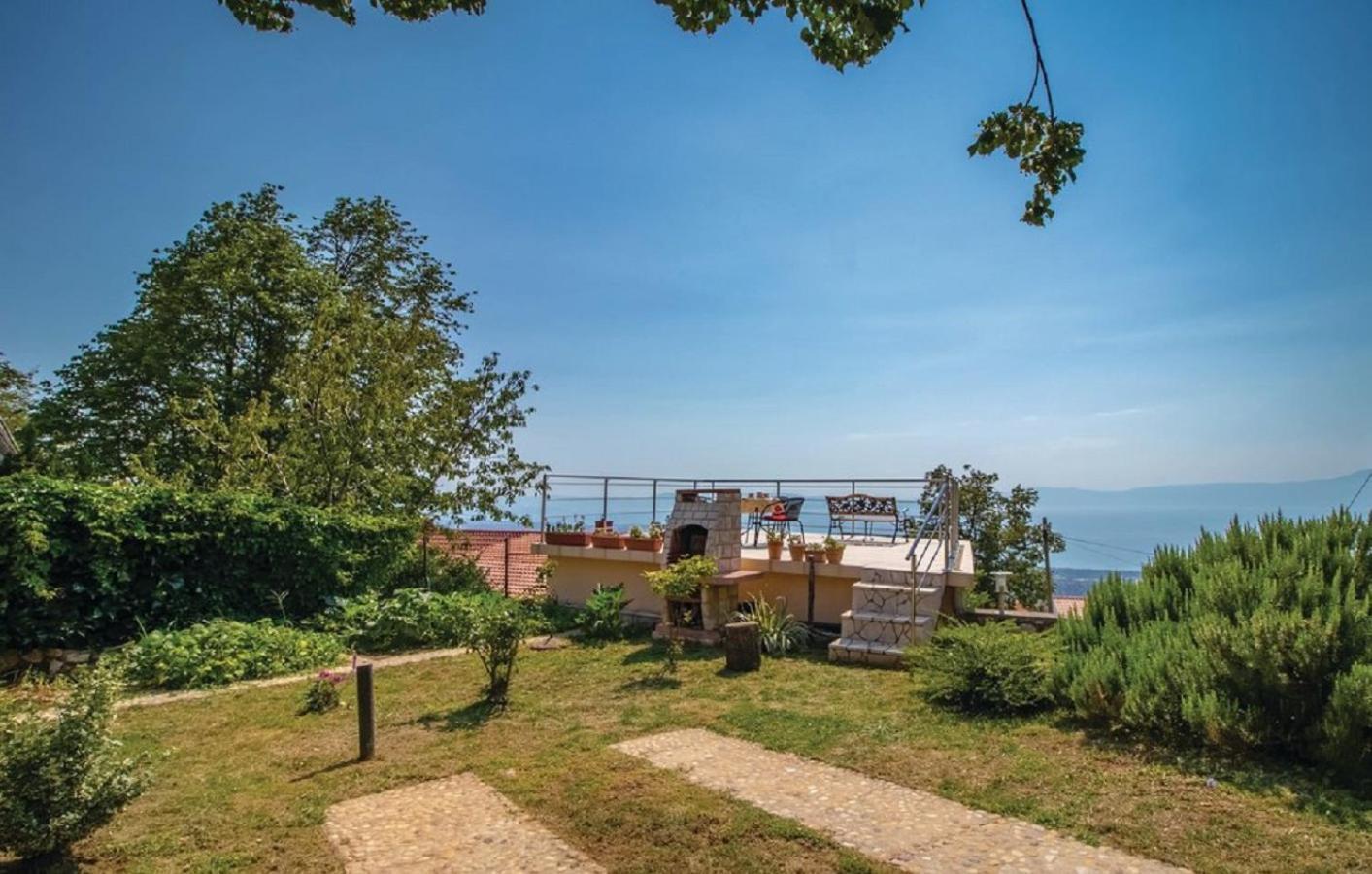 Apartment Jasna With Breathtaking Sea View, Terrace And Free Parking Hreljin Exterior foto